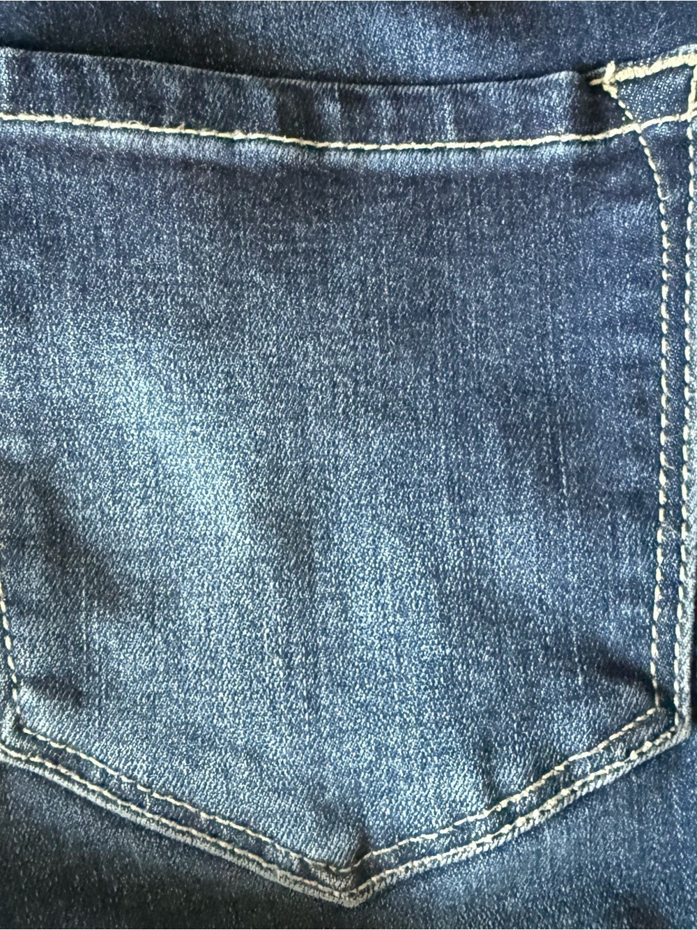KANCAN Low Rise Ankle Skinny Jeans Frayed Hem Zipper Detail Stretch Size 25 - Picture 5 of 14